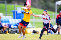 Women’s power-pools during World Ultimate Championships at Runaway Bay Sports Precinct