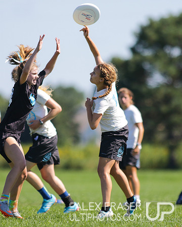 U19 Girls Semfinals - 2016 USAU Youth Club Championships