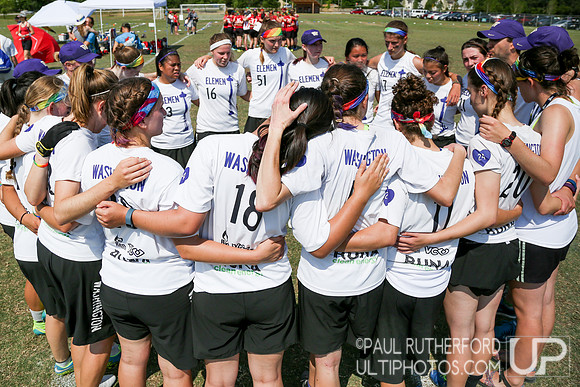 Action from USAU College Division 1 Nationals