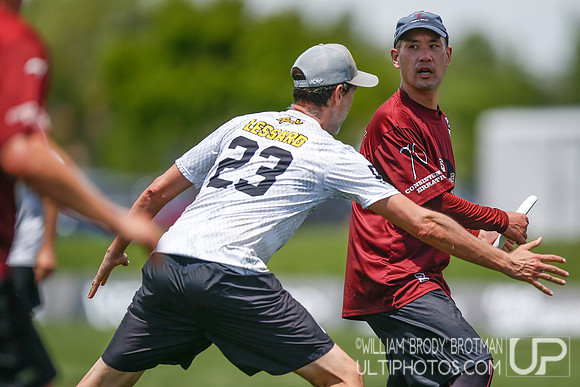 Day 1 of 2022 USA Ultimate Masters Championships
