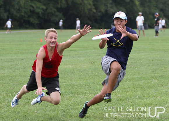 Round 4 of Open pool play of the Ultimate Capitol Sectionals
