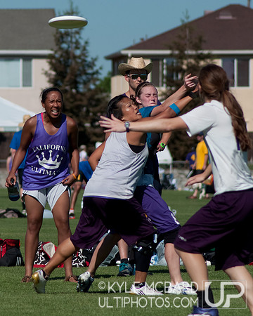 Saturday women's action from NorCal D-I Sectionals 2012