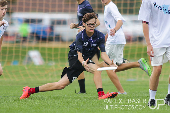 U16 Boys - Friday - 2016 USAU Youth Club Championships