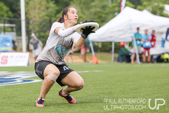 Action from USAU College Division 1 Nationals
