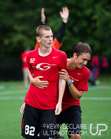 Sunday Qtrs - 2016 USA Ultimate College Championships