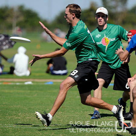 USA Ultimate Nationals Championships 2013 - Johnny Bravo vs Chain Lightning 3rd Round Pool Play