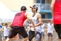 Action from 2016 USAU Beach Nationals