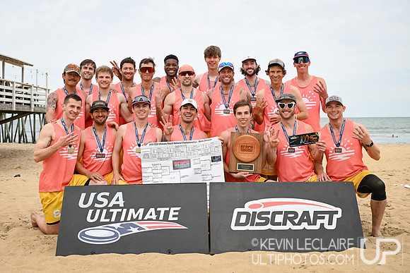 Humiliswag Men's Champions Team Photo - 2025 Beach Championships