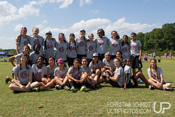USAU Southern HS Regional Championships 2016 - Saturday