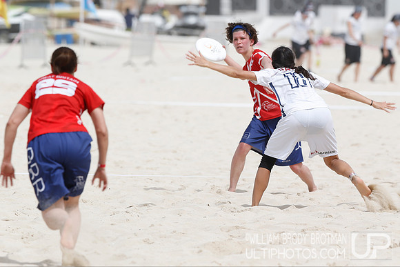 Day 3 of the 2015 World Championships of Beach Ultimate