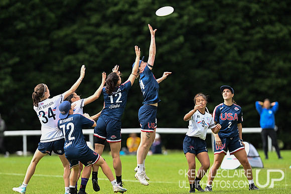 WU24 Qtr - USA v GBR Women