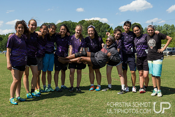 USAU Southern HS Regional Championships 2016 - Saturday