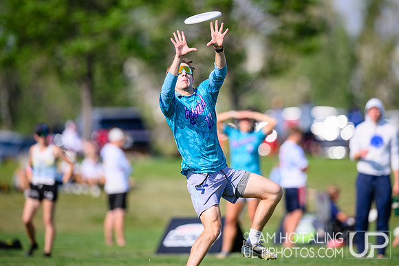 Mixed crossover play during International Club Championships at Aurora Sports Park