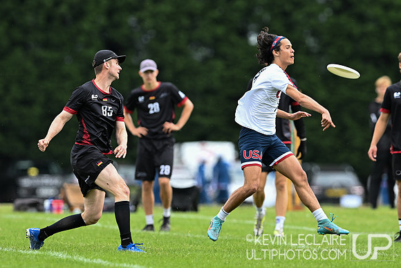 USA v. Germany Open WU24 Sunday Pool Play