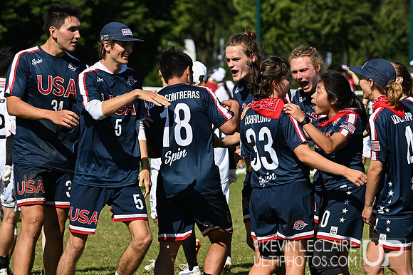 USA v Japan Mixed Semi - WU24 2023
