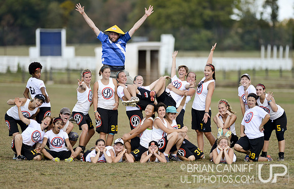 Backhanded Team Photo