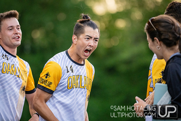 Oakland Spiders at Seattle Cascades in the UFA Regular Season