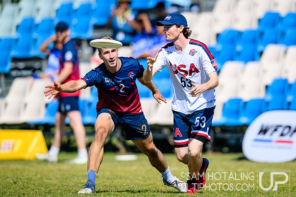 Men’s pool play during World Ultimate Championships at Runaway Bay Sports Precinct