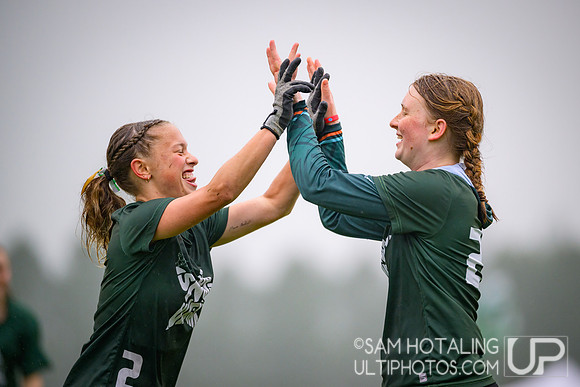 Saturday highlights from USAU D-III College Championships