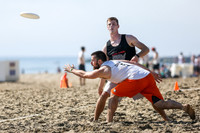Action from 2016 USAU Beach Nationals