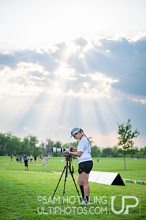 Color of Ultimate pickup showcase game at International Club Championships at Aurora Sports Park