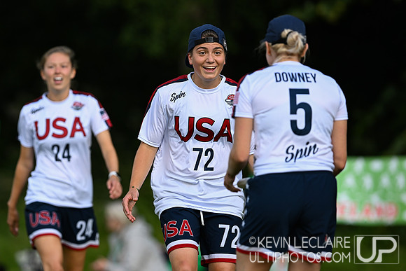 USA v Ireland Women's WU24 Sunday Pool Play