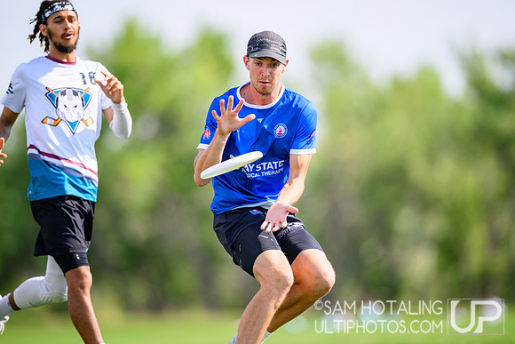 Men’s crossover play during International Club Championships at Aurora Sports Park