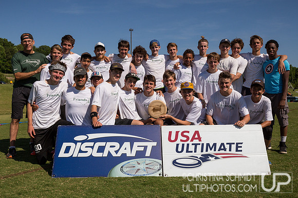 USAU Southern HS Regional Championships 2016 - Sunday