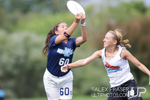 U19 Girls - Friday - 2016 USAU Youth Club Championships