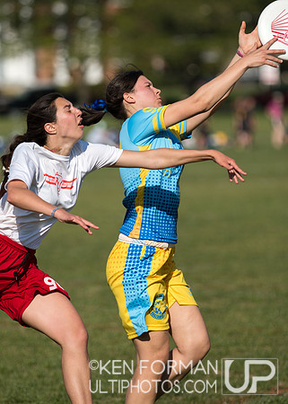 Colonial Women's D1 Championships, Day 1 : April 16, 2016