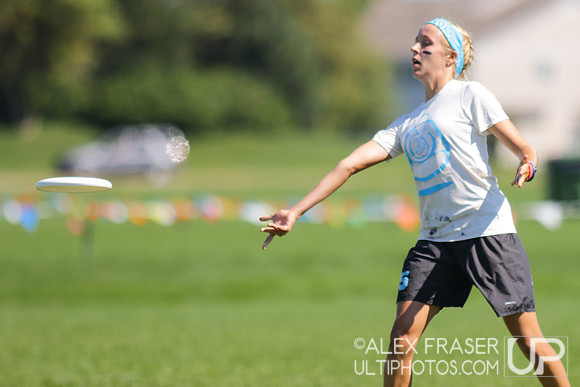 U19 Girls Semfinals - 2016 USAU Youth Club Championships