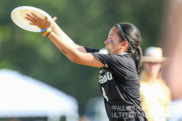Action from USAU College Division 1 Nationals