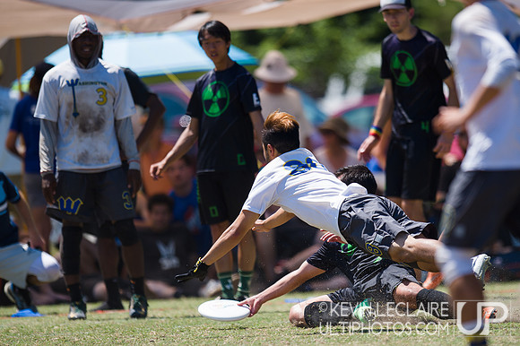 Saturday Pool Play - 2016 USA Ultimate College Championships