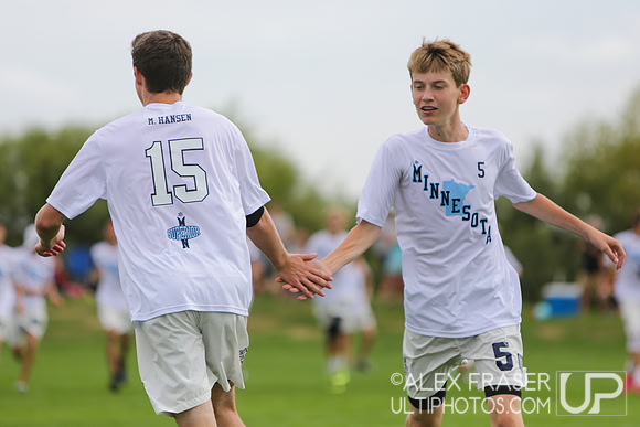 U16 Boys - Friday - 2016 USAU Youth Club Championships