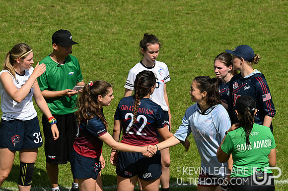 WU24 Qtr - USA v GBR Women