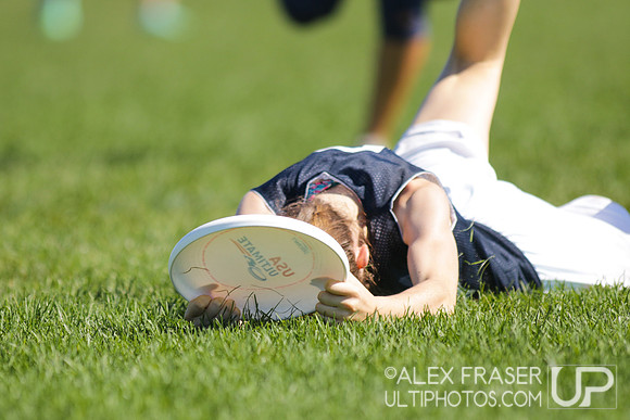 U16 Girls Semifinals - 2016 USAU Youth Club Championships