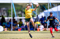 Women’s semifinals during World Ultimate Championships at Runaway Bay Sports Precinct