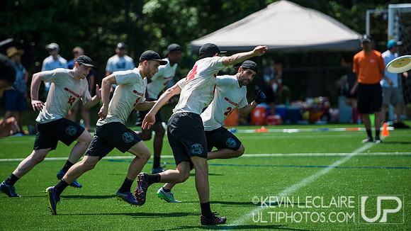 Saturday Pool Play - 2016 USA Ultimate College Championships