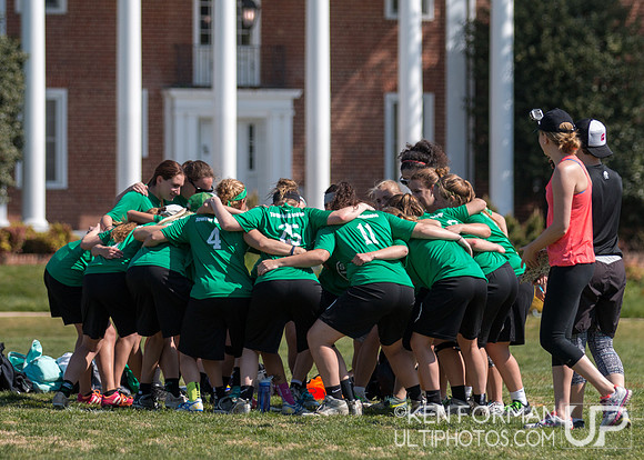 Colonial Women's D1 Championships, Day 1 : April 16, 2016