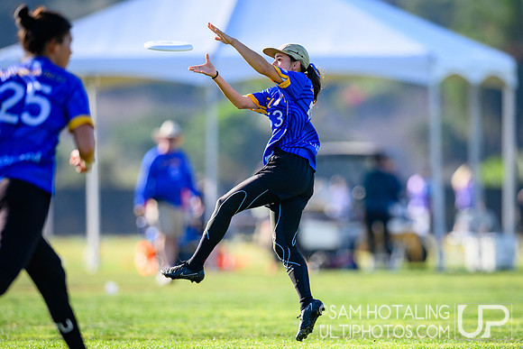 Fury vs Traffic in women’s pool play during Club Championships at Surf Cup Sports Park