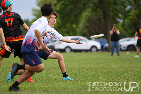 USA Ultimate YCC 2022 -- U17 Boys Sun Action