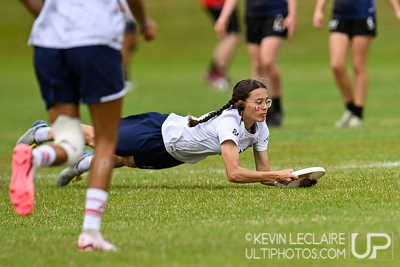 USA vs France U20 Women's - WJUC Thursday Round 2