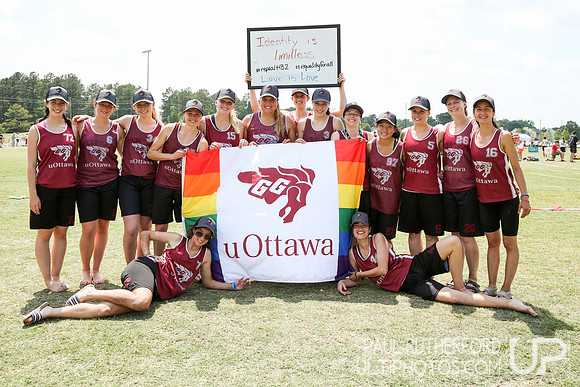 Action from USAU College Division 1 Nationals