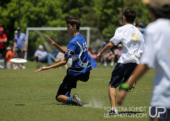 USAU Southern HS Regional Championships 2016 - Saturday