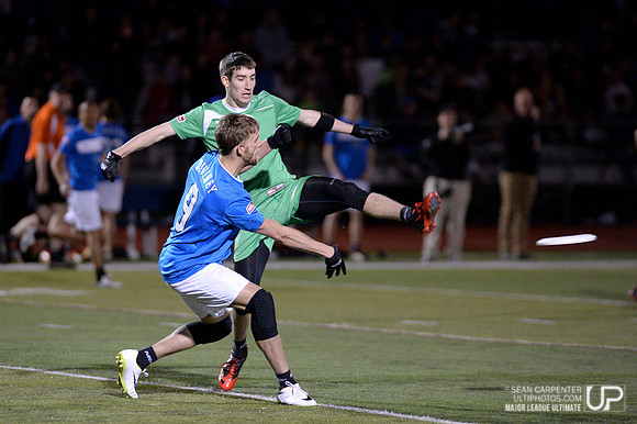 MLU Spinners vs. Rumble