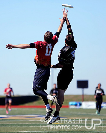 Saturday - Mixed Semifinals - 2013 USAU National Championships