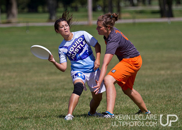 Action from Saturday of Great Lakes Club Regionals 2013