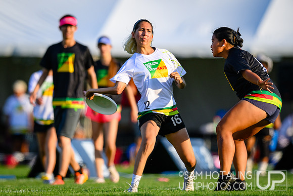 Color of Ultimate showcase game during International Club Championships at Aurora Sports Park