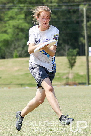 Action from USAU College Division 1 Nationals
