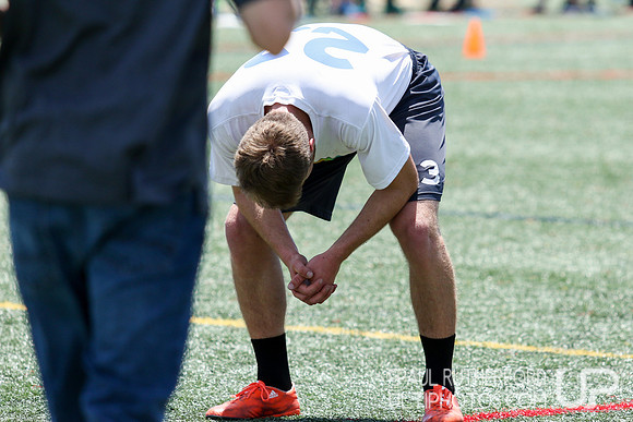 Action from USAU College Division 1 Nationals